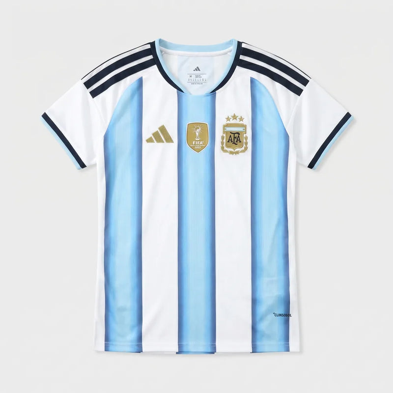 Camisa Argentina I 2026 - Feminina - Varal do Torcedor P / Não / Sem Patch Otimizado
