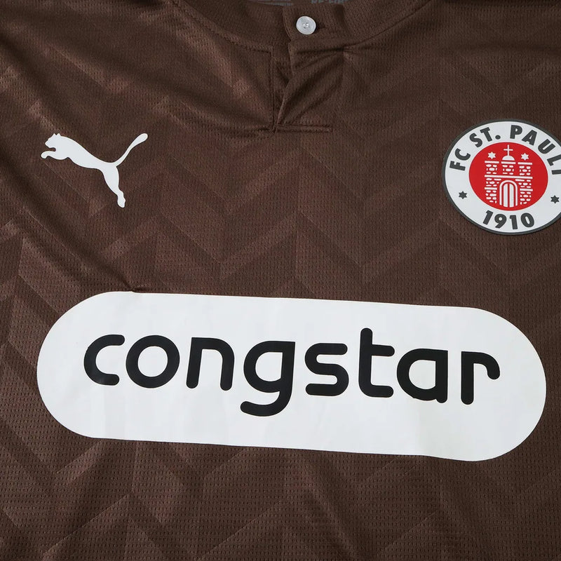 Camisa ST. Pauli I 2026/27 - Varal do Torcedor P / Não / Sem Patch Otimizado
