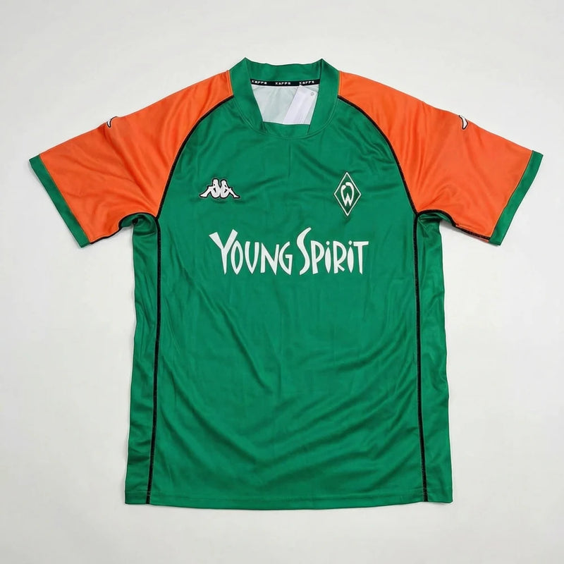 Camisa Werder Bremen I 2003/04 - Varal do Torcedor P / Ailton 32 Otimizado