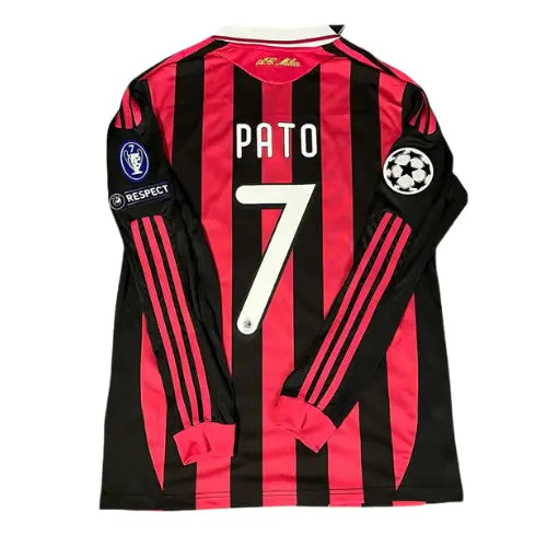 Camisa Retrô Manga Longa Milan I 2009/2010 - Pato #7