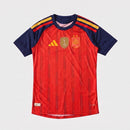 Camisa Jogador Espanha I 26/27 - 2 Estrelas + Patch Campeão do Mundo