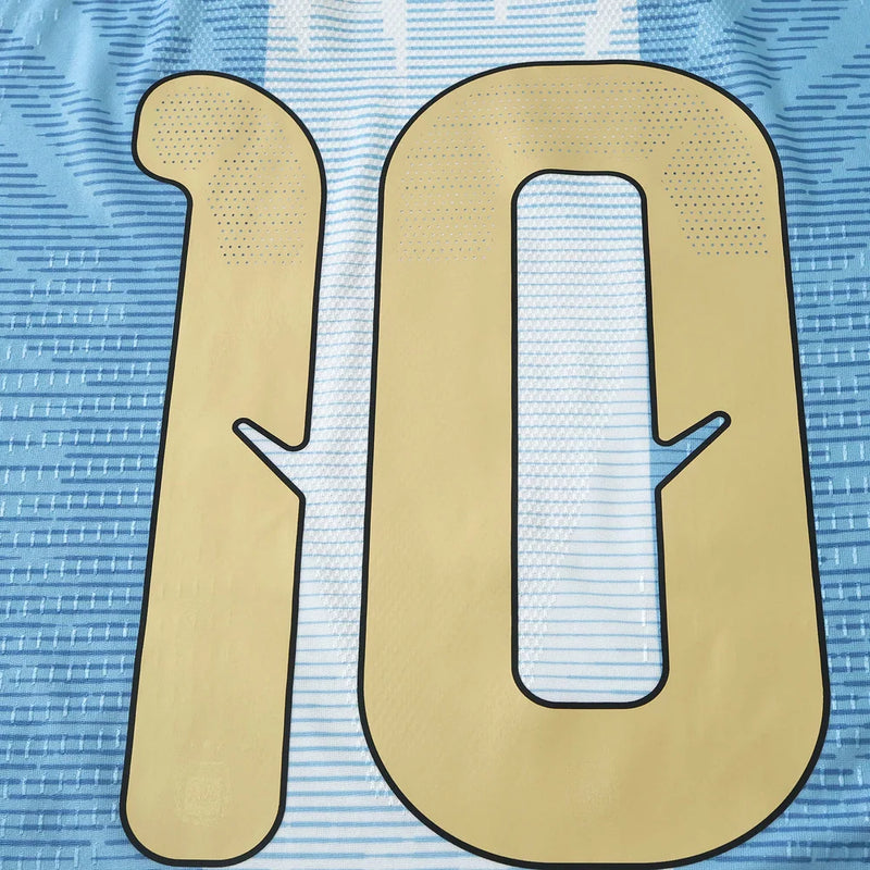 Camisa Especial Argentina Messi Manga Longa 2026/27 - Versão Jogador