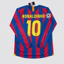 Camisa Retrô Barcelona I 2006 - Manga Longa