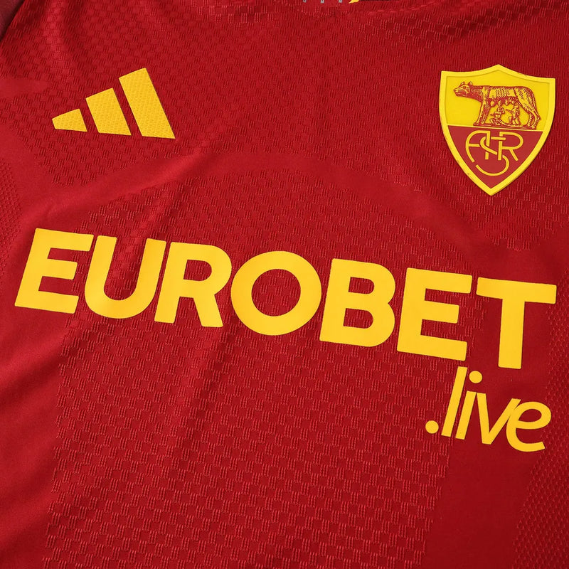 Camisa Roma Manga Longa I 2026/27 - Versão Jogador