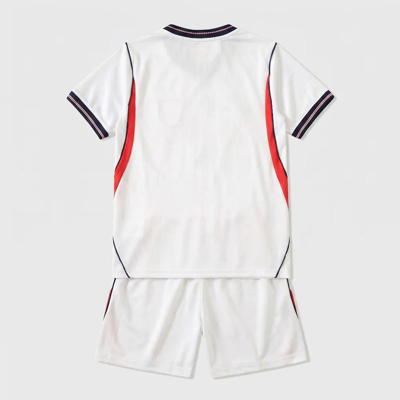 Kit Infantil Inglaterra I 2026 - Varal do Torcedor 16 (3 á 4 anos) / Não Otimizado