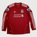 Camisa Retrô Liverpool I 2010/11 - Manga Longa - Varal do Torcedor P / Gerrard 8 / Premier League Otimizado