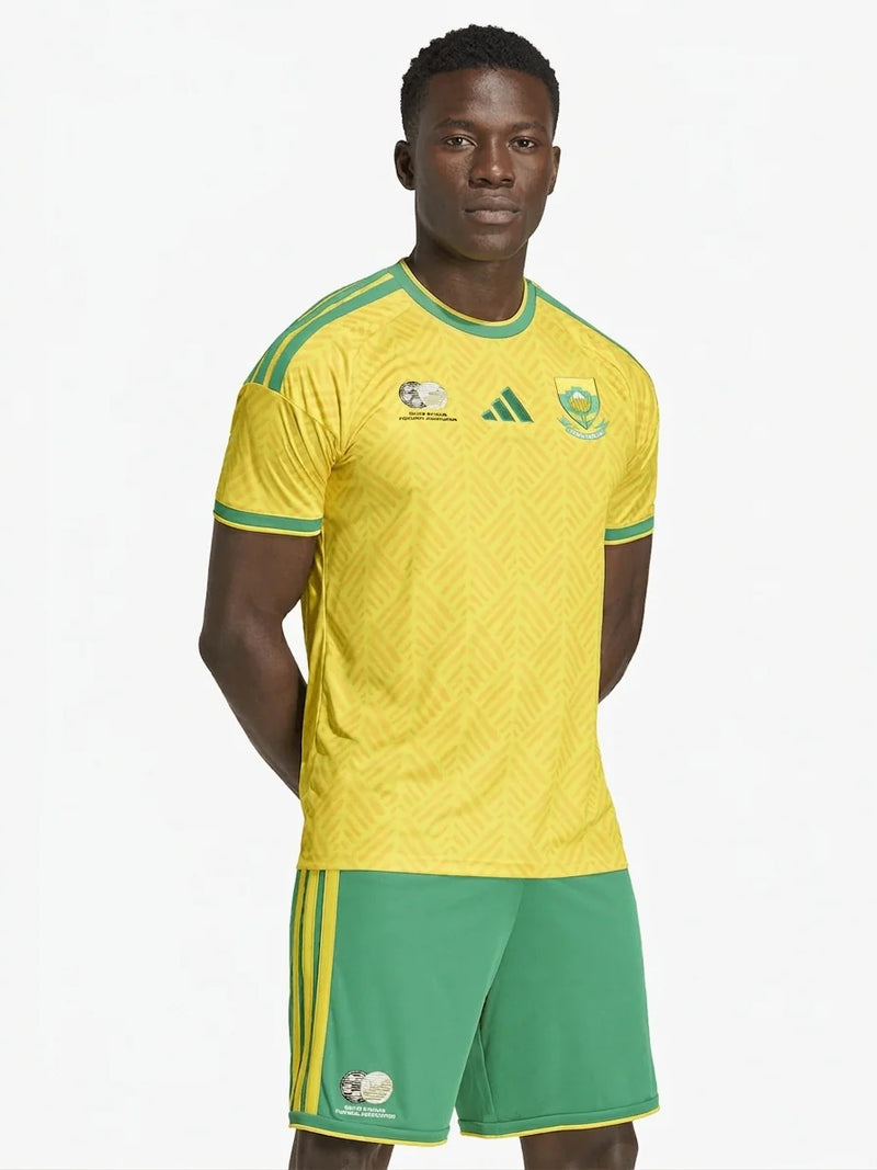 Camisa África do Sul I 2026 - Varal do Torcedor P / Não / Sem Patch Otimizado