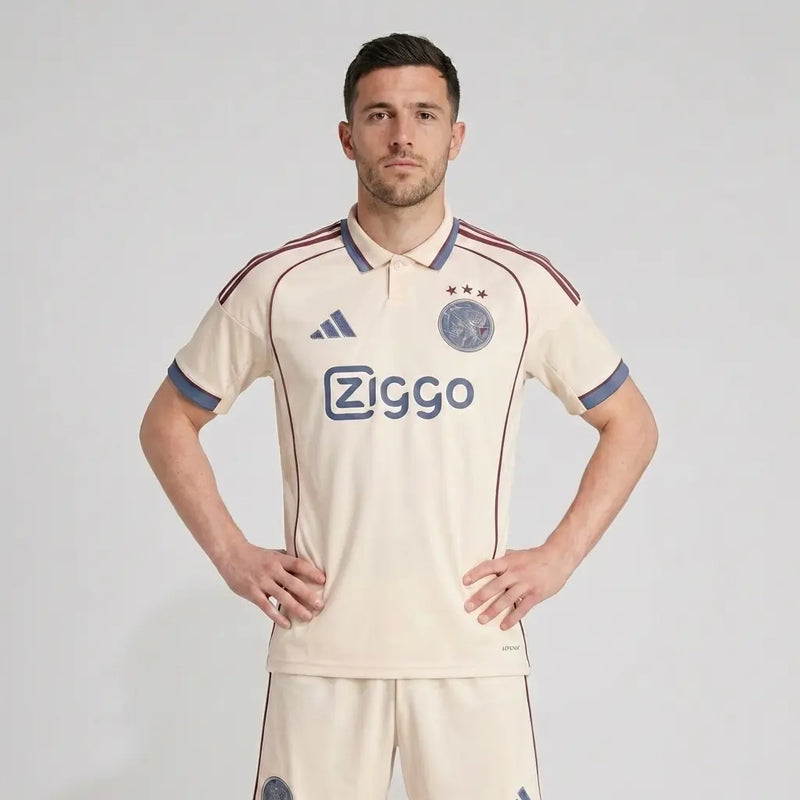Camisa Ajax III 2025/26 - Varal do Torcedor P / Não / Sem Patch Otimizado