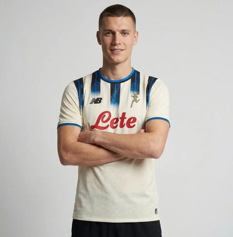 Camisa Atalanta II 2025/26 - Varal do Torcedor P / Não / Sem Patch Otimizado