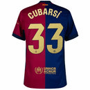 Camisa Barcelona I 2024/25 - Cubarsí 33
