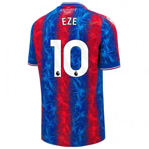 クリスタル・パレス EZE 10 サッカーシャツ Camisa Crystal Palace I 2024/2025 - Eze 10