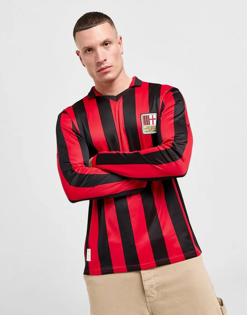 Camisa Milan 125 anos - Manga Longa