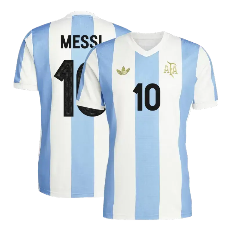 Camisa Especial 50 anos Argentina+Adidas - Messi 10