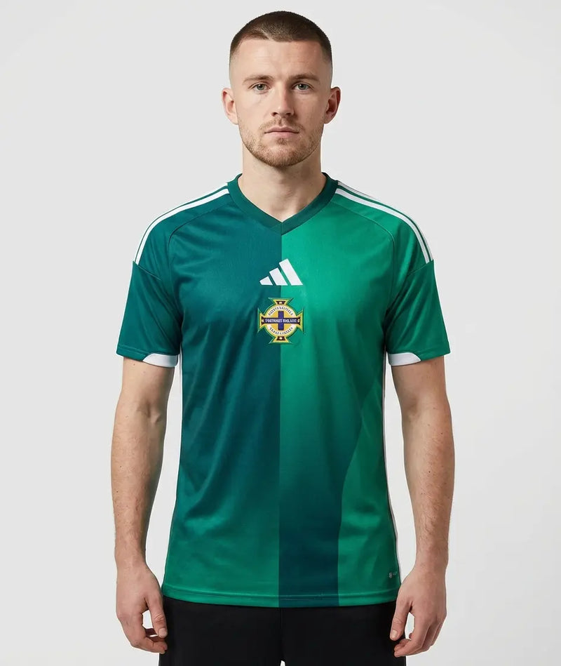 Camisa Irlanda do Norte I 2026 - Varal do Torcedor P / Não / Sem Patch Otimizado