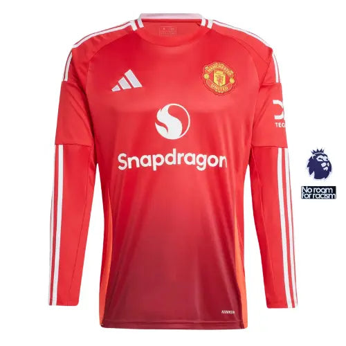 Camisa Manchester United I 2024/2025 - Manga Longa