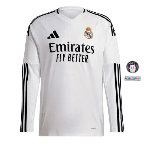 Camisa Real Madrid I 2024/2025 - Manga Longa