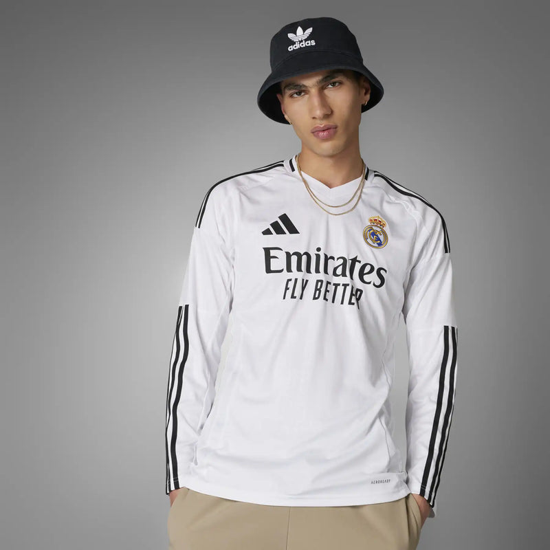 Camisa Real Madrid I 2024/2025 - Manga Longa