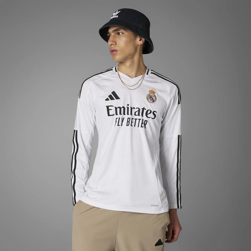 Camisa Real Madrid I 2024/2025 - Manga Longa