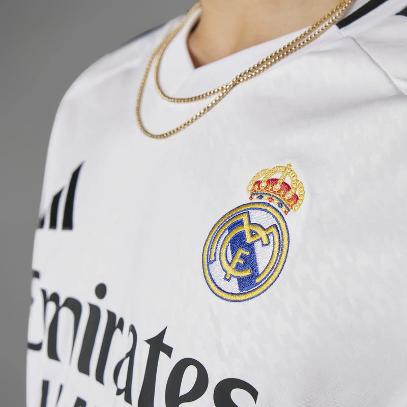 Camisa Real Madrid I 2024/2025 - Manga Longa