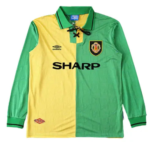Camisa Retrô Manchester United  I 1993/94 - Manga Longa