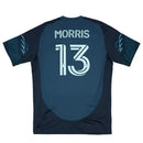 camisa seattle sounders 2025, uniforme titular 2025/26, mls, futebol americano, camisa verde e azul, versão torcedor, design moderno

