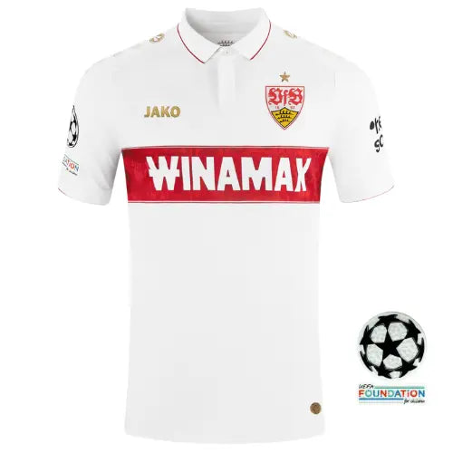 Camisa Stuttgart I 2024/2025 - Champions League