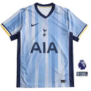 camisa tottenham 2024, camisa torcedor spurs, camisa reserva tottenham, uniforme alternativo tottenham, escudo tottenham hotspur, futebol inglês
