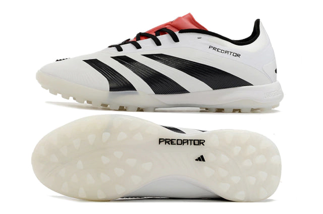 Chuteira Adidas Predator PredStrike Elite Society - Branco/Preto