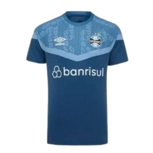 Camisa Grêmio Treino 2023/2024 - Azul/Azul Escuro