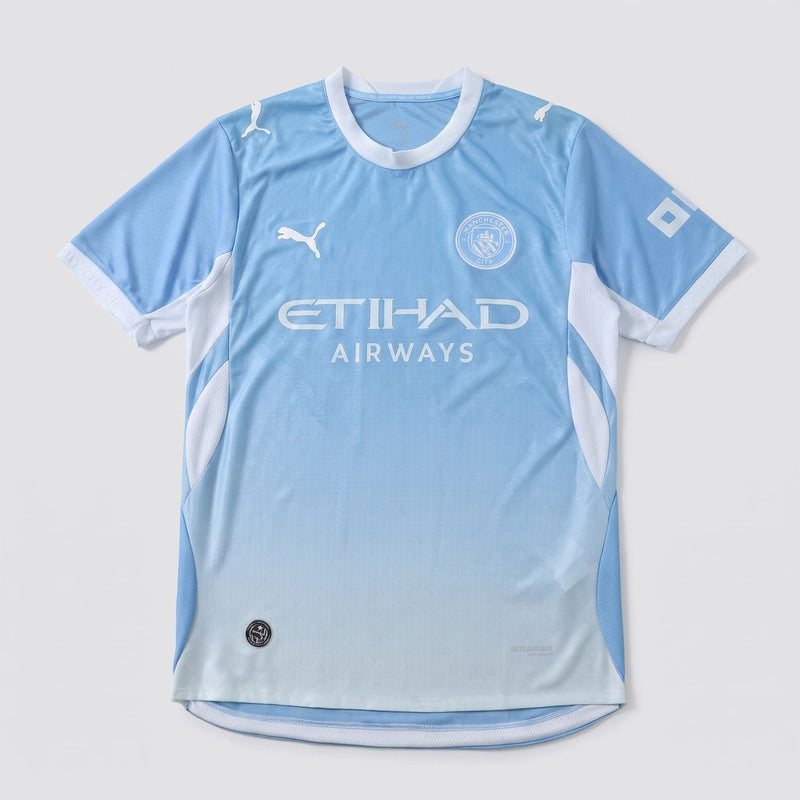 Camisa Manchester City I 2026/27 - Versão Jogador - Varal do Torcedor P / Não / Sem Patch Otimizado