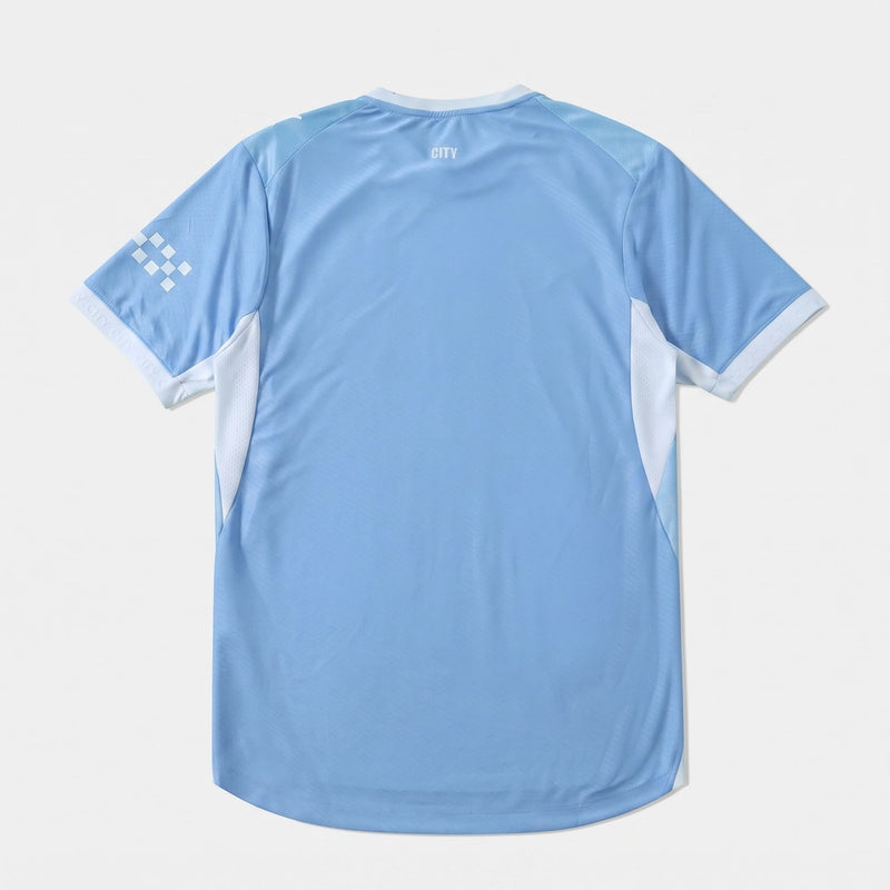 Camisa Manchester City I 2026/27 - Versão Jogador - Varal do Torcedor P / Não / Sem Patch Otimizado