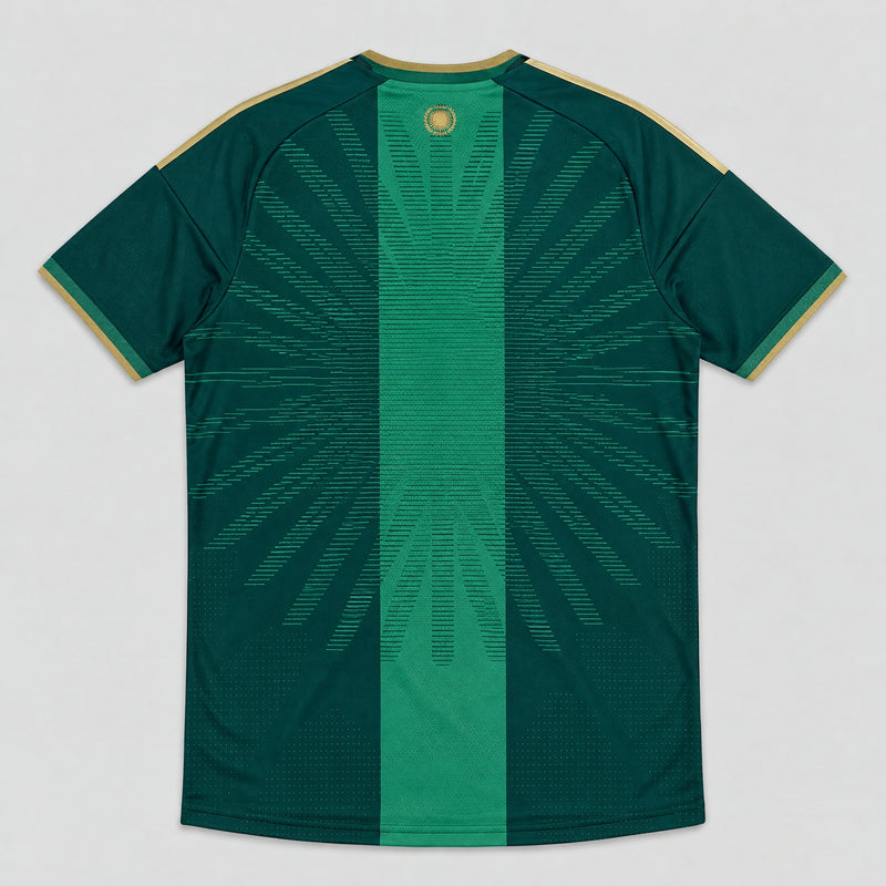 Camisa Verde Especial Messi 10 Argentina - Versão Jogador - costas