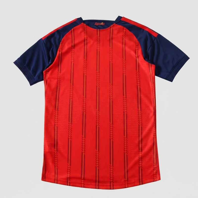 Camisa Jogador Espanha I 26/27 - 2 Estrelas + Patch Campeão do Mundo - Varal do Torcedor P / Não / Sem Patch Otimizado