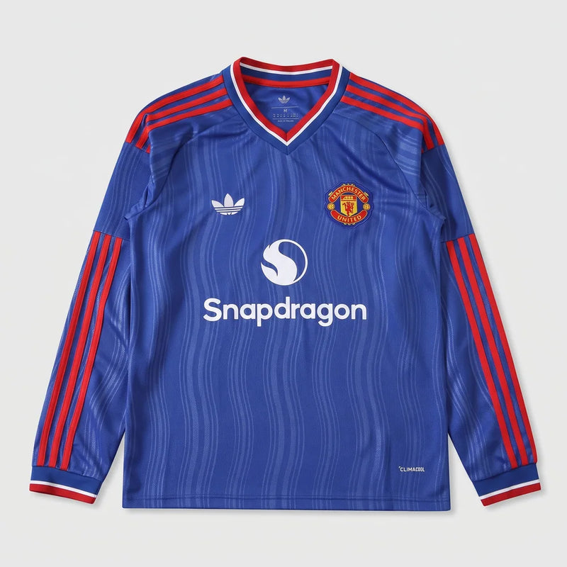 Camisa Manchester United II 2026/27 - Manga Longa - Varal do Torcedor P / Não / Sem Patch Otimizado