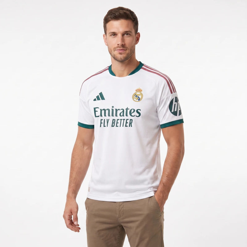 Camisa Real Madrid I 2026/27 - Versão Jogador - Varal do Torcedor P / Não / Sem Patch Otimizado