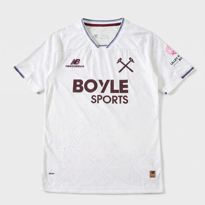 Camisa West Ham II 26/27 - Versão Jogador - Varal do Torcedor P / Não / Sem Patch Otimizado