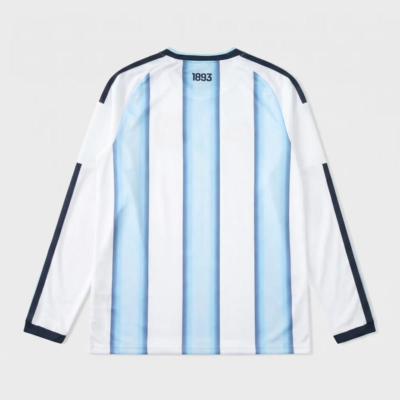 Camisa Argentina I 2026 - Manga Longa - Varal do Torcedor P / Não / Sem Patch Otimizado