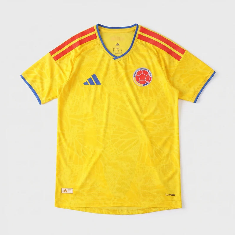 Camisa Colômbia I 2026 - Versão Jogador - Varal do Torcedor P / Não / Sem Patch Otimizado