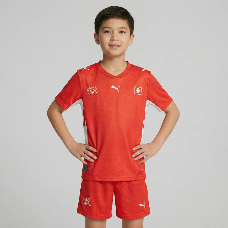 Kit Infantil Suíça I 2026 - Varal do Torcedor 16 (3 á 4 anos) / Não Otimizado