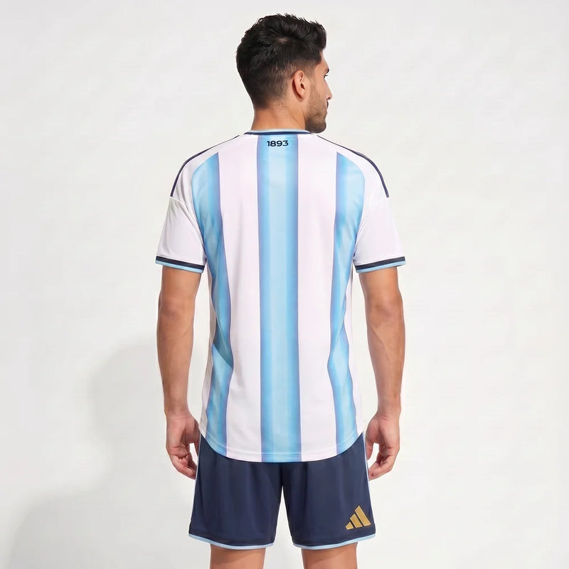 Camisa Argentina I 2026 - Versão Jogador - Varal do Torcedor P / Não / Sem Patch Otimizado