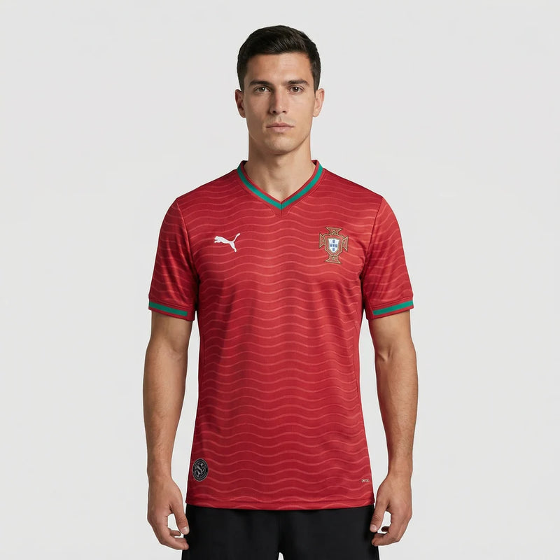 Camisa Portugal I 2026 - Varal do Torcedor P / Não Otimizado