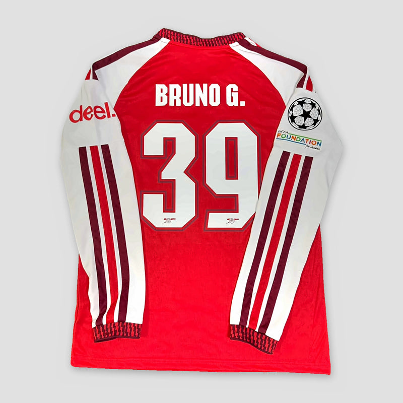 Camisa Arsenal I 2026/27 Manga Longa - Bruno G. 39 - costas