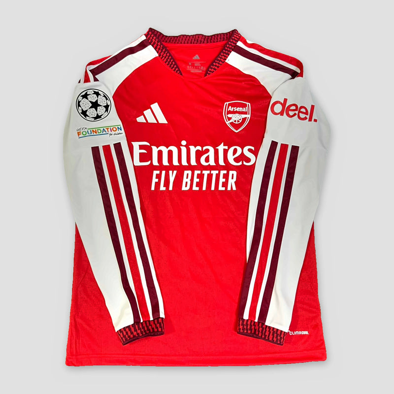 Camisa Arsenal I 2026/27 Manga Longa - Bruno G. 39 - frente