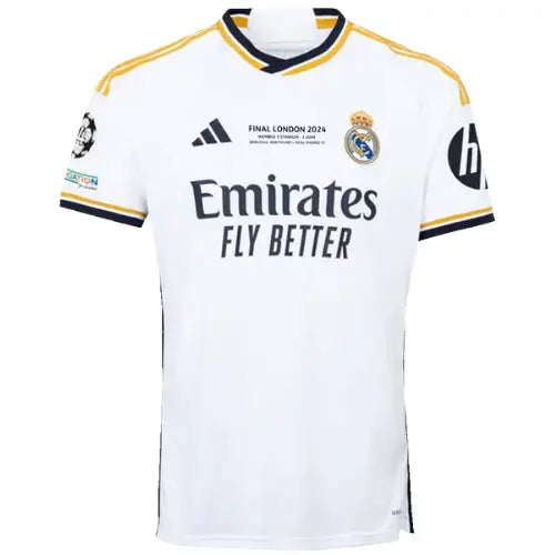 Camisa Real Madrid I 2023/2024 - Versão Jogador Final UCL