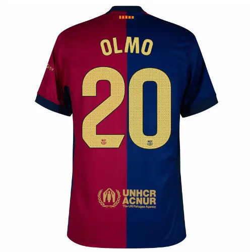 Camisa Barcelona I 2024/2025 - Olmo 20