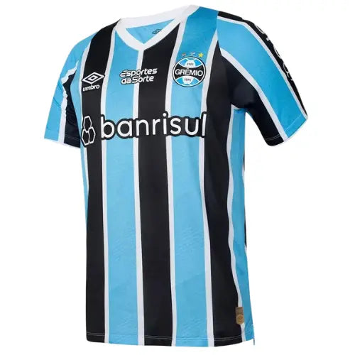 Camisa Grêmio I 2024/2025 - Todos os Patrocínios