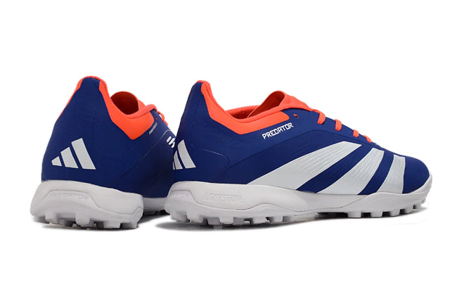 Chuteira Adidas Predator PredStrike Elite Society - Azul/Branco