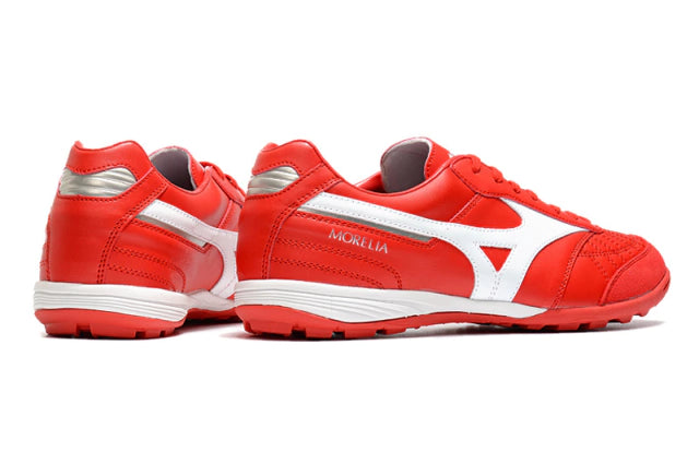 Chuteira Mizuno Morelia Neo Sala Society - Vermelho/Branco