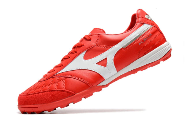 Chuteira Mizuno Morelia Neo Sala Society - Vermelho/Branco