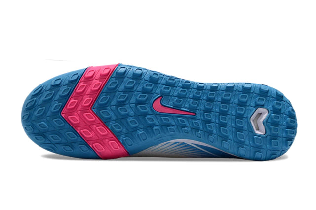 Chuteira Nike Mercurial Vapor 16 Elite Society - Branco/Rosa/Azul